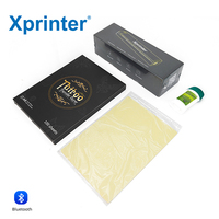 Xprinter P84 Hochwertiger Tintenloser Tattoo-Drucker Kompatibel mit Smartphone iPad Computer