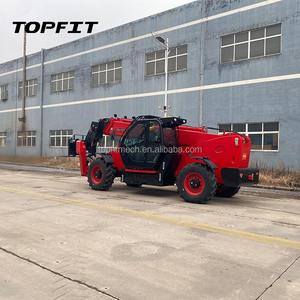 Cargador Telescópico para Manipulador Telescópico, Brazo Telescópico de 4 Secciones, Motor Yuchai de 91KW, Cucharón de 1m, Neumáticos de Vacío de Alta Eficiencia, 4WD - Product Image 3