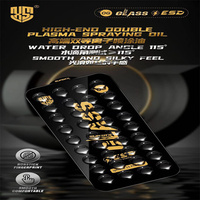 Protection d'écran en verre trempé transparent OG ESD HD pour iPhone 17 16 Pro Max Air, film protecteur à colle intégrale anti-statique pour coque incurvée