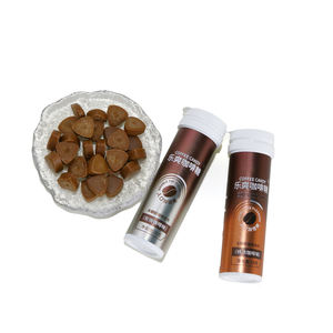 Caramelos de Café <span class=keywords><strong>Sin</strong></span> Azúcar de Diseño Más Reciente de Fábrica, Sabor Dulce, Sabor a Café Mixto, Caramelos Duros en Tabletas Prensadas en Botella de 28g - Product Image 1