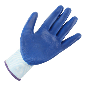 Cheap Price New Nitrile Coated <strong>Grip</strong> Strong <strong>Gloves</strong> Reduce Load Thickened Anti-Slip Site Protective Labor Protection Elastic Cuffs - Product Image 3