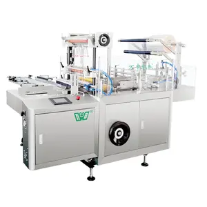 Machine d'emballage automatique en Cellophane, tube à rétrécissement automatique et horizontale, pour parfum de tabac, avec Film en Carton