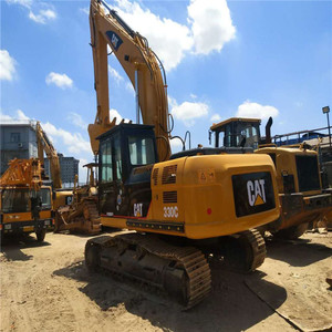 Excavatrice sur chenilles de qualité supérieure et pelleteuse sur chenilles hydraulique Cat 330CL 320C 320GC d'occasion pour le creusement agricole - Product Image 4