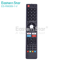 Control Remoto ES-RM089-1-V a Precio de Fábrica para el Nuevo Google Chromecast 4k TV, Decodificador con Google Voice, Smart TV G9N9N, Control por Voz BT IR