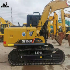 Vente chaude Original chinois SANY SY155H 14ton nouvelle pelle sur chenilles déplaçant des machines de terrassement en bon état - Product Image 6