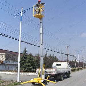 Ascenseur vertical en alliage d'aluminium hydraulique surélevé mobile - Product Image 5