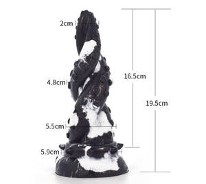 Juguete Sexual Gigante Personalizado con Ventosa, Monstruo, Nuevo <span class=keywords><strong>Dildo</strong></span>, Pene de Silicona Líquida, Color Faak, <span class=keywords><strong>Dildo</strong></span> Pulpo - Product Image 3