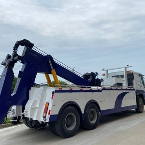 Camión de Remolque de Servicio Pesado con Rotador Integrado 6x4 Howo, Diseño de Doble Cabrestante para Remolque de Emergencia de Autobuses y Camiones Dañados - Product Image 3