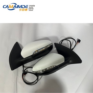 <span class=keywords><strong>Specchietto</strong></span> Retrovisore Elettrico Camaimde per Volkswagen <span class=keywords><strong>Golf</strong></span> <span class=keywords><strong>6</strong></span>, 56D857507 56D857508, 7 Fili, Bianco/Nero - Product Image 2