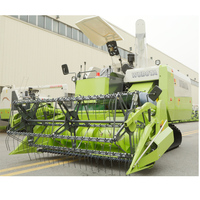 Moissonneuse-batteuse Wubota 100 ch Machines agricoles Moissonneuse-batteuse à riz Moissonneuse-batteuse à alimentation complète