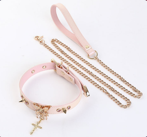 Collier ras du cou papillon - Couleur personnalisée, collier en forme de croix, laisse sexy pour tirer, design de niche, <span class=keywords><strong>doux</strong></span>, cool, BDSM, <span class=keywords><strong>bondage</strong></span> sexuel - Product Image 1