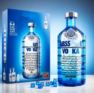 Jizai ชุดตัวต่อขวดไวน์ของเล่นประกอบได้อย่างสร้างสรรค์เพื่อการศึกษาสำหรับโรงงานขายส่ง - Product Image 1