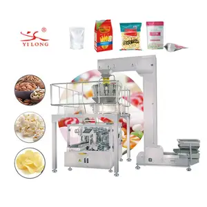 Microwave Popcorn Bag Rotary Packaging Line Microwave Popcorn Pouch Filling Packing Machine