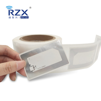 Etiqueta RFID NFC de Gran Memoria ST25TV02KC Tipo 5 ISO 15693, Etiqueta Adhesiva NFC para Gestión de Bibliotecas/Libros/Archivos