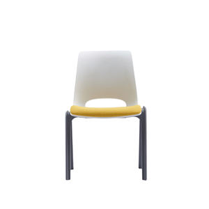 Mobilier scolaire QS-STC10 chaise de formation connectable salle de réunion chaise de conférence chaise de pile en plastique - Product Image 2