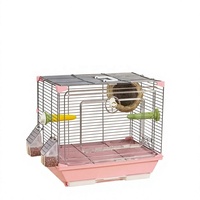 Cage à oiseaux, grande cage de paysage pour animaux de compagnie, cage d'élevage ornementale entièrement transparente, fournitures pour animaux de compagnie d'intérieur pour perroquets