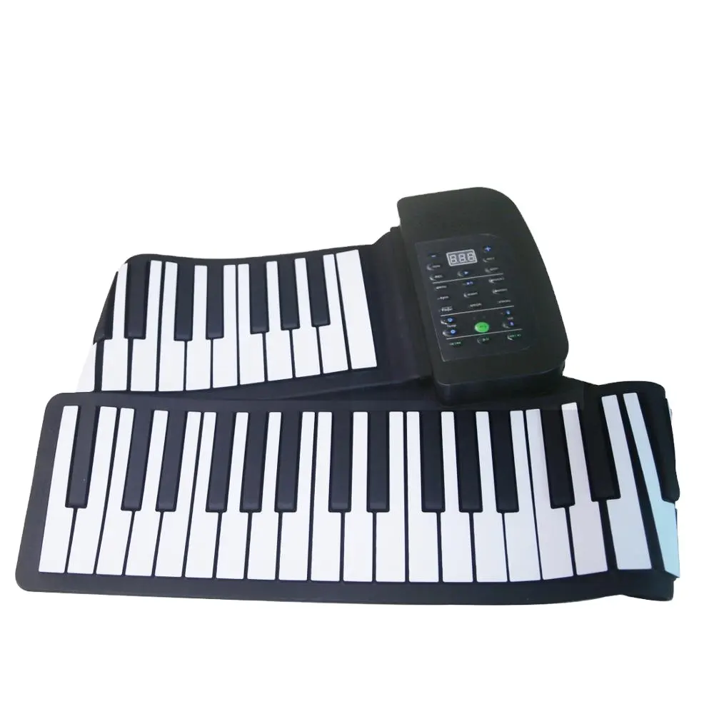 لوحة مفاتيح بيانو محمولة مرنة, 88 مفتاح ، محمولة ، للبيانو ، أداة موسيقية