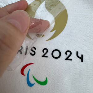 Presse à chaud 3D personnalisable en PET pour T-shirts, jeans, chaussures, sacs – Lavable pour impression par transfert thermique, faible MOQ CN;FUJ - Product Image 3