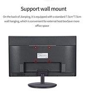 Nouveau moniteur Led gaming 75hz sans cadre de 24 pouces avec type de panneau VA