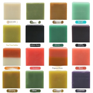Jabón Artesanal en Barra a Base de Plantas Suavizante para la Piel, con Aroma a Rosas, Hidratante, Nutritivo y Fragante, para Lavado Corporal y Facial, Desmaquillante, Uso Generalizado - Product Image 3