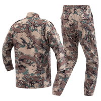 Uniforme tactique d'extérieur en camouflage numérique du désert sur mesure pour Jordan Security Veste et pantalon durables pour les conditions difficiles