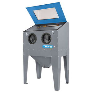 อุปกรณ์สำหรับงานเวิร์กช็อป, เครื่องจักรสำหรับการบำบัดและการตกแต่ง, เครื่องพ่นทราย FERVI รุ่น 0575S - Product Image 1