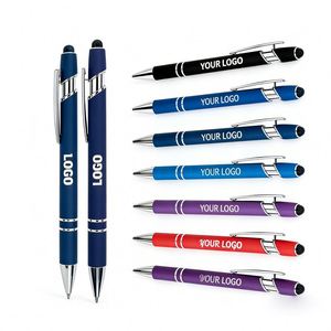 Vente en gros de stylos à bille métalliques personnalisés avec logo, design fin et original pour la promotion d'entreprise, le bureau, l'hôtel, les cadeaux publicitaires - Product Image 1