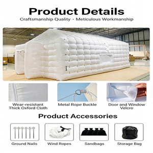 Nouvelle arrivée, vente chaude, grande tente gonflable, maison imperméable pour les aventures de camping en famille en plein <span class=keywords><strong>air</strong></span> - Product Image 3