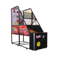 Jeu à pièces Sport Street Ball Tir Pliable Arcade Basketball Machine Basketball Tir Simulateur Arcade Machine
