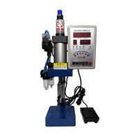 Presse pneumatique de table 100 kgf avec contrôleur pour rivetage, sertissage, poinçonnage et assemblage par pression