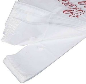 Sacs en plastique PE personnalisés imprimés à chaud, résistants à l'humidité, avec poignée longue pour supermarché, exposition et emballage alimentaire - Product Image 5