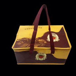 Custom Durable High-capacity Non Woven Aluminum Takeaway <b>Bag</b> Foldable Spinning Fabric Cooler <b>Bag</b> - Product Image 5