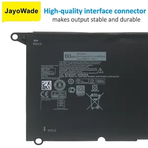 بطارية لاب توب بديلة جديدة PW23Y من المصنع DELL XPS 13 9360 Series RNP72 TP1GT 7.6V 60WH PW23Y بطاريات الكمبيوتر المحمول - Product Image 4