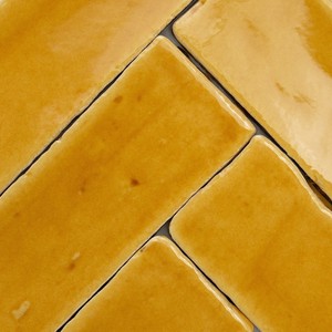 Carrelage Vitri Honey 5x15 cm, bords irréguliers, émail brillant, épaisseur 10 mm - Product Image 5