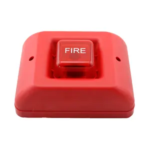 9-35V Wired Alarm Strobe sounds Siren Emergency Caution Warning Light electronic led siren