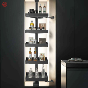Armoire de rangement de cuisine extensible GINO, écologique, transforme les coins morts en zones de rangement pratiques - Product Image 1