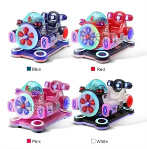 Máquina de Diversión de Monedas, Columpio Eléctrico para Niños Pequeños, Juego de Coche Balancín, Operado con Monedas, para Centros Comerciales - Product Image 5