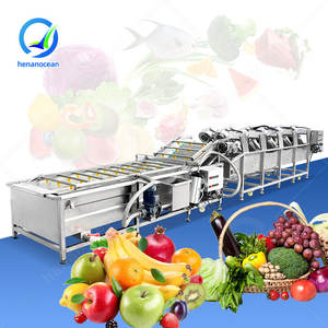 Máquina Procesadora de Lavado y Secado de Ensaladas OCEAN, Línea de Lavado de Frutas y Verduras, Incluyendo Batata - Product Image 1