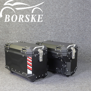 45L Caja de Almacenamiento <span class=keywords><strong>para</strong></span> Casco Producto Accesorios bloqueados Aluminio Universal Impermeable <span class=keywords><strong>Maletas</strong></span> <span class=keywords><strong>Laterales</strong></span> <span class=keywords><strong>Moto</strong></span> - Product Image 3