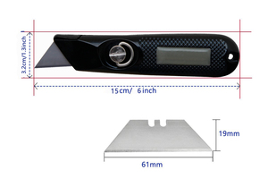 Lưỡi cố định tiện ích dao dễ dàng thay đổi lưỡi lợp dao kim loại làm hộp capet cắt tùy chỉnh dao rx46837 - Product Image 6