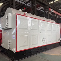 DZH1.0-1.25 Boiler Uap Industri Efisiensi Tinggi 4.5 Ton Berbahan Bakar Biomassa
