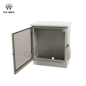 Boîtier de distribution extérieur étanche IP65 en acier galvanisé avec verrouillage CE pour projets personnalisés – Coffrets de commande électriques - Product Image 3