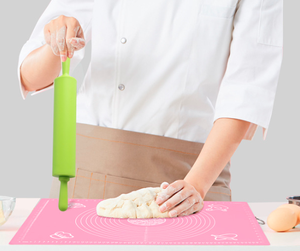 Bền Không Dính Silicone <span class=keywords><strong>Mini</strong></span> Cán <span class=keywords><strong>Pin</strong></span> Với Nhựa Nhỏ Xử Lý Thân Thiện Với Môi 22*4Cm Nhà Bếp Baking Pastry Công Cụ Cho Trẻ Em - Product Image 3