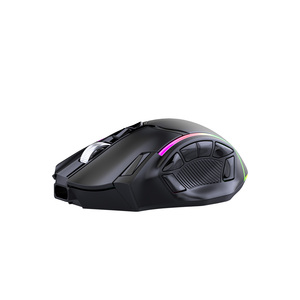 Souris de jeu sans fil W605 à trois modes, macro programmable, pleine vitesse, 12 touches, 24000 DPI, programmable - Product Image 6