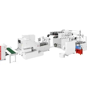 Máquina automática de bolsas de papel Kraft, fabricante para hacer bolsas de papel Kraft