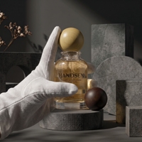 Flacons de parfum en verre vides personnalisés de 30 ml, 50 ml, 100 ml avec bouchon en bois, emballage de parfum de luxe rechargeable, vente en gros