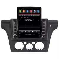 Radio para Auto Tesla Android 13 8+128G 2din para Mitsubishi Outlander 2001-2005, Pantalla Dividida, GPS, BT, Reproductor Multimedia Estéreo con Video para Auto