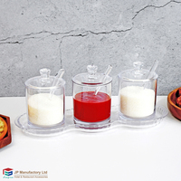 Toples Cabai Pedas Dapur Rumah, Wadah Tepung Jagung, Toples Gula, Kantin Restoran, Toples Garam Plastik