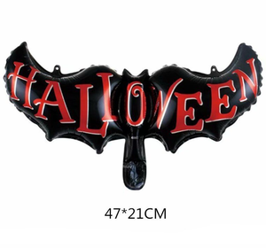 Mini <span class=keywords><strong>Halloween</strong></span> thème feuille ballon citrouille fantôme araignée <span class=keywords><strong>squelette</strong></span> chauve-souris hibou sorcière en forme de feuille ballons pour <span class=keywords><strong>Halloween</strong></span> fête déco - Product Image 4