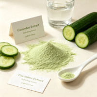 Poudre d'extrait de concombre naturel de qualité alimentaire, soluble dans l'eau, pour boissons et ingrédients cosmétiques, fournie par l'usine